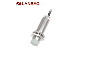 Lambao 8mm IP67 Inductive Proximity Sensor 3 Wires 2m PVC Cable 30000 Times/min Frequency For PNP/NPN Output