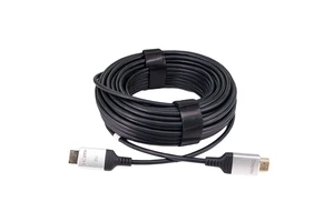 ADAMICU 8K/60Hz Injectionmolded Multimode OM1 Hybrid AOC Active Optic Fiber Cable 4K60Hz 18Gbps PVC Jacket HDTV Computer Monitor
