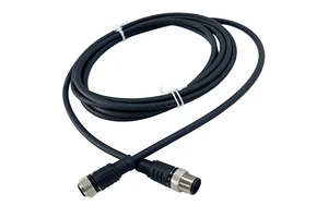 Custom Waterproof Sensor Cable M8 M12 IP67 4-20 Pin Temperature Pressure Sensor Connector Cable