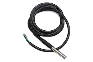 2M PT1000 Temperature Sensor Probe Cable for Monitoring Temperature
