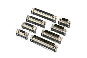 For DR-15P Series VGA Connector Right Angle Slim Male/Female Threaded Clinch Nut 9P D-Sub Socket PCB Application Conector