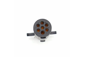 Trailer Plug Connector 7 Pin Europe Heavy Duty Trailer Adapter Electrical Socket for RV Trailer