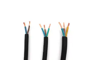 OEM TPU 3 Core 5 Core 6mm Electric Power and Signal Cable for EV Charger Pole