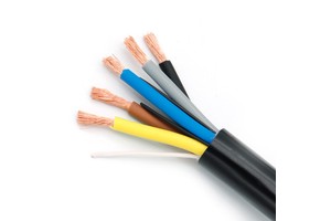 IEC 62893 EN 50620 EV Combined Power and Signal Cable 5 Core 3 Core TPU Cable for EV Charging Pile Changing Station