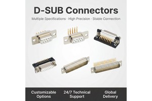 D-SUB DB50 Connector Gold Plated Solder Type Male Female Socket Plug PBT  Industrial Shielded Serial Port Interface Conector
