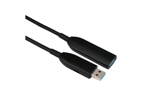 ADAMICU USB 3.0 Micro-B Optical Fiber Data Cable Copper Conductor Solid Anti-Interference PVC Jacket 10M 50M Stage Equipment