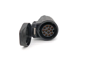 Trailer Plug Connector 13 Pin 13 Core Heavy Duty Trailer Adapter Electrical Socket for RV Trailer