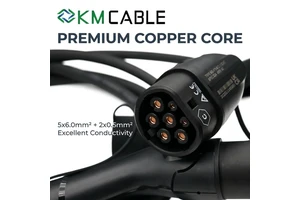 EV Charging Cable Type 2 to Type 2 32A 22kW 3 Phase, Factory Direct Wholesale, CE TUV Certified for Distributors