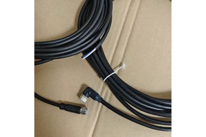 DO 4 Pin Sensor Cable with 90 Degrees M8 Female Connector and Lead 5m Long