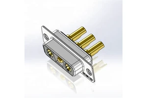 Professional Female Solder Cup Industrial Power Connector 40 Amp 3V3 Industrial Connectors