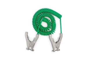 Atex Approved Static Anti Static Bonding Grounding Earthing Aluminum Clamps Connected With Green Cable
