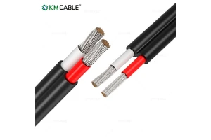Solar Panel Wire Black Red Tinned Copper Wire 10AWG 6mm PV Wire Solar Extension Cable for Outdoor Automotive RV Boat Marine