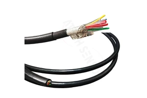 Liquid Level Sensor Cable PE / DQYPY 5*0.2mm²-7/0.2TS-7.4-Black