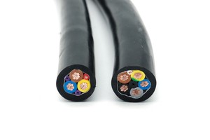 H05bz5-F H07bz5-F Robust Flexible Multicore PUR Sheathed Rubber Electric Vehicle AC Charging EV Connection Cable