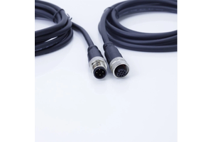 Waterproof IP67 M12 Sensor Extension Cable Customized Length Male Female Industrial Wiring Harness Manufacturers