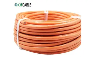 Powertrain Cable 50mm Automotive HV Cable 50mm2 Shielded High Voltage Orange Copper Power Cable