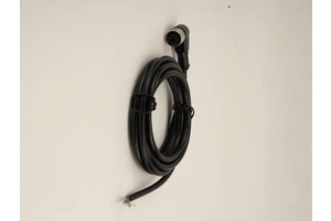 XS2F-M12PVC3A 2M Sensor Connection Cable Plug in L-type Linear Sensor Connection Cable Black Proximity Switch Sensor