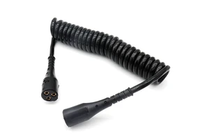 3 Pin Trailer Coil Cable 12v 24v Custom Spiral Cable 3 Way for Semi Trailer Truck Commercial Agriculture