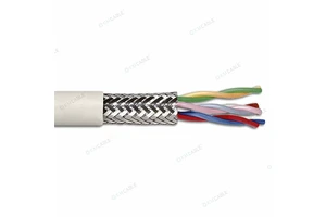 High Flexible Industry Data Cable Wire 2x2x0.25mm Shield Twisted Screen Automation Drag Chain Cable 2x2x0.25mm2