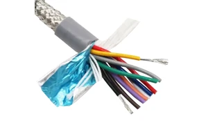 Flex LIYCY Shielded Flexible Data Cable 4 10 12 Core Multicore Screened Connecting LIYCY Control Cable for Signal Transmission