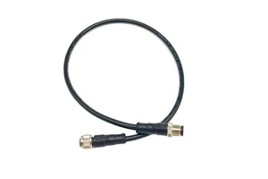 Custom M12 8Pin Male to Female Circular Connector Sensor Cable Assembly Waterproof Wiring Harness