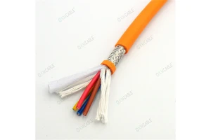 High Flexible TRVV TRVVP RVV Multicore PVC Sheath Shielded Robot Servo Power Cable 0.75mm2 Power Control Wire Drag Chain Cable