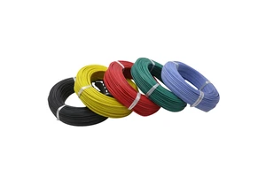 4-wire k E j Pt100 Type Glass Fiber Shield Temperature Sensor signal Compensation Line Thermocouple Extension Cable