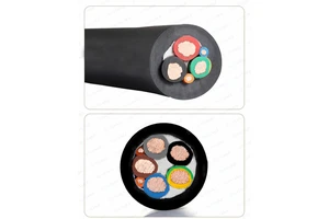 Custom EVC Cable H07BZ5 3G6 5G6mm Cable EV Charging Connection Cable for EV Charger Pile Charging Station