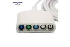 Drager-Siemen NeoMed Pod Cable Compatible 5590539 NeoMed Parameter Spo2 Sensor ECG (AHA/IEC) Temp