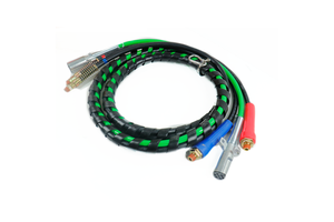 15FT Air Line Hose Kit 3in1 ABS and Power Airline Air Hose Kit Assembly for Semi Truck Tractor Trailer