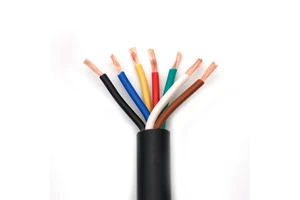 Wholesale 7 Core Trailer Cable Wire 1.5mm 1mm 0.75mm Heavy Duty Automotive 7 Way Trailer Cable
