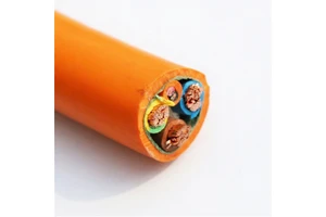 High Flexible H07BZ5-F 3x6mm 3x2.5mm2 Multicore TPU Jacket H07 for EV Charging Station