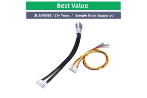 Sensor Cable Assembly, Anti Corrosion, for Display Panel, OEM ODM Service, Pure Copper, Insulated Spade Terminal, Auto Crimping