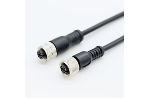 Industrial Grade M12 Male to Female Extension Cable Custom Length High Flex Sensor Connector Cable Wire Harness