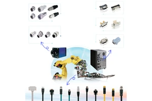 One-Stop Electronic Components Kitting Service HR10A Female Circular Cable Connector 6P Bag-Packed Headers & Wire Housings