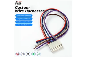 Custom JST PH 3.96mm Pitch 6PIN 20awg Wire Connector Cable Wire Harness Assembly