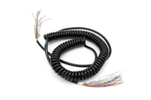 CNC Handwheel Shielded Cable with 12, 13, 14, 15, 16, 17, 18, 19, 20, 21 Cores for Trailer Spring Spiral Extension