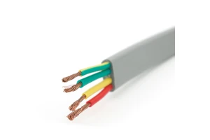 Rubber Flat Submersible Pump Cable Wire 3 Core 4 Core 2.5mm 4mm 6mm Well Pump Wire for Underwater Agricultural