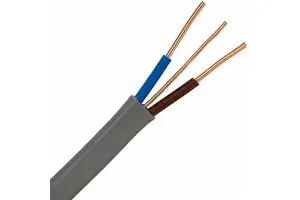 Electric Socket Wire Cable 6mm Twin and Earth LSZH Flat PVC Lighting Electric Cable 1.5mm 2.5mm 6242Y Electrical Wire
