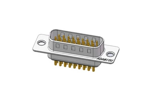 High Density 26 Pin VGA D Sub Connectors Serial RS232 Cable with Male Sub PC Solder Cup Cable