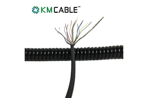 CNC Handwheel Shield Cable Cord 12\13\14\15\16\17\18\19\20\21 Core Industrial Manual Generator Spring Spiral Extension Cable