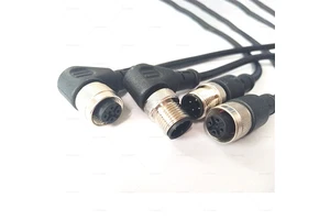 M12 M16 Circular Male Female 2 3 4 5 6 7 8 9 10 Pin Waterproof Cable Connector Aviation 250V 110V 60V LED Power Wire Connector
