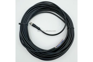 Industrial Cable M8 M12 Female Male Plug Sensor Cable With Waterproof Connector Single End 3 4 5 6 8 12 Cores Electrical Wire