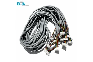JST PH 2.0mm Pitch 8Pin Wire Harness 460mm UL2464 26AWG 8-Core Gray Jacket Cable With 5mm Strip Tinned Ends For PCB