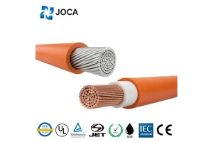 TUV 1500V DC ES-H15ZZ-F/H Storage Battery Cable XLPE LSZH 125℃ Flame Retardant Double Insulated Wire For BESS