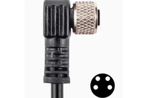 XS3F-M8PVC4S 5M Sensor Connection Cable Plug in New Type of Proximity Sensor Socket Single Side Connector L-type Plug in Cable