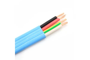 Submersible Water Pump Power Cable 2 Core 4 Core 14awg 12awg 10awg  Well Water Proof Flat Motor Electric Cable Wire