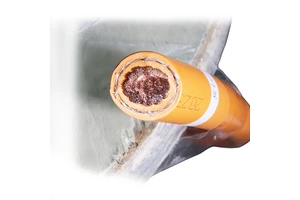 High Voltage EV Cable 50mm 70mm 95mm HV Orange Shield DC EV Cable Wire