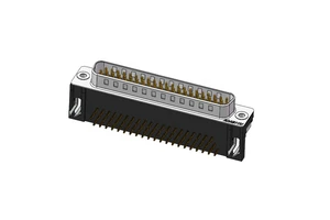 62 Pin d Sub Connector Male Right Angle Stamped Brass Contacts Vertical DB Connector Panel Hole Plugs 2A for Wire Connections