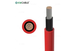 2.5mm 4mm 6mm 8mm 10mm 16mm 25mm 35mm Tinned Copper Conductor Xlpe Photovoltaic Solar Dc Cable H1Z2Z2-K